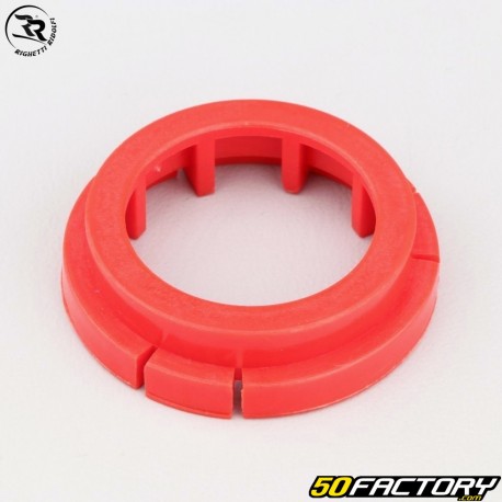 Rim centering ring for wheel hub Ø40 mm karting Righetti Ridolfi red