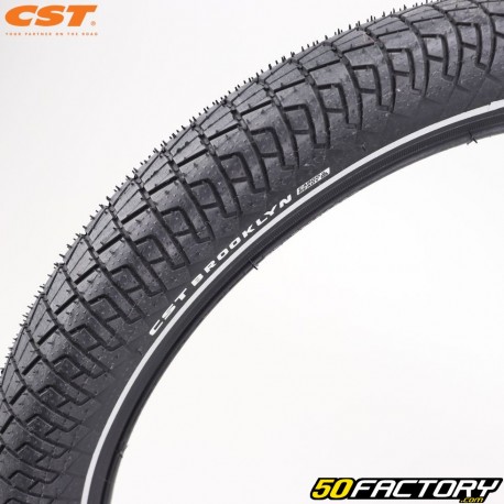 Bicycle tire XNUMXxXNUMX (XNUMX-XNUMX) CST  Brooklyn reflective piping