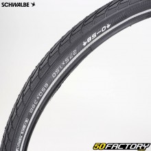 Schwalbe Marathon Plus puncture-proof bicycle tire XNUMXxXNUMX (XNUMX-XNUMX) reflective stripes