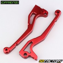 Brake levers MBK Booster, Bw&#39;s, Stunt... (from 2004) Carenzi red