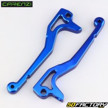 Brake levers MBK Nitro,  Yamaha Aerox 50, 100 (1998 - 2012) Carenzi blue