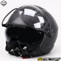 Casco jet Vito Lavori negro mate (ECE XNUMX)