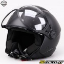 Casco jet Vito Lavori negro mate (ECE XNUMX)