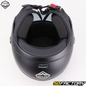 Casco jet Vito Lavori negro mate (ECE XNUMX)