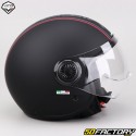 Capacete Jet Vito Loreto Fashion preto fosco (ECE XNUMX)