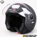 Capacete Jet Vito Loreto Fashion preto fosco (ECE XNUMX)