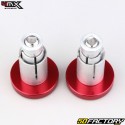 4MX Handlebar Ends Factory 2.0 red