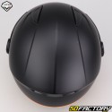 Casque jet Vito Moda Retro Designo noir mat (ECE 22.06)