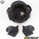 Casque jet Vito Moda Retro Designo noir mat (ECE 22.06)