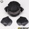 Casque jet Vito Moda Retro Designo noir mat (ECE 22.06)