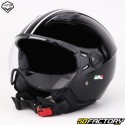 Vito Moda jet helmet glossy black (ECE 22.06)