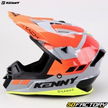 Helmet cross  child Kenny Track  orange and gray