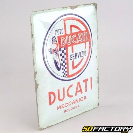 Plaque décorative Ducati Service 30x40 cm