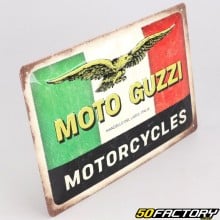 Moto Guzzi decorative plaque 20x30 cm