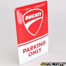 Ducati Parking decorative plate 20x30 cm