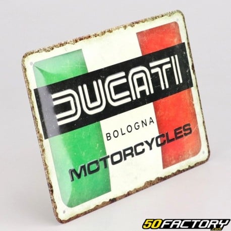 Placa decorativa Ducati 15x20 cm