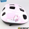 Children&#39;s bicycle helmet Polisport Sweet Unicorn pink and white