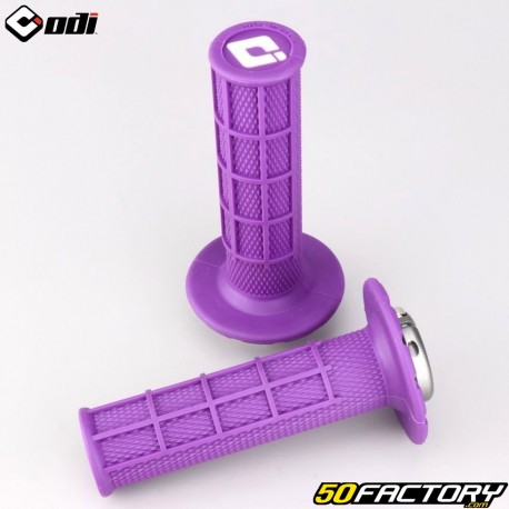 Odi MX V2 Semi-Waffle Lock-On Grips Purple