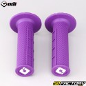 Odi MX V2 Semi-Waffle Lock-On Grips Purple