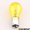 Headlight bulb BAX15D 6V 15/15W yellow