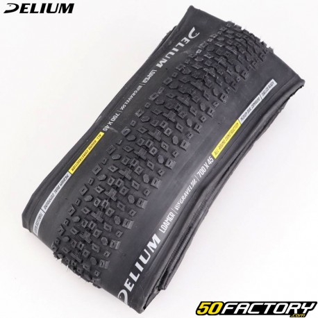 700x45C (45-622) Delium SA-316 Loamer TLR Folding Bead Bicycle Tire