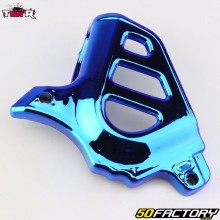 Sprocket pinion cover AM6  Minarelli Tun&#39;R blue chrome