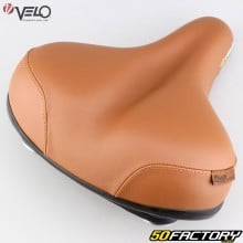 &quot;VTC/city&quot; bicycle saddle XNUMXxXNUMX mm Velo Tour Ela X brown