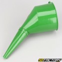 Plastic funnel angled Ø130 mm green