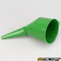 Plastic funnel angled Ø130 mm green