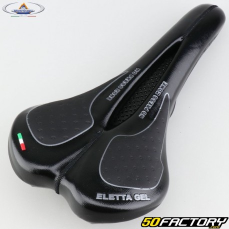 Sillín de bicicleta &quot;MTB/carretera&quot; 275x135 mm Selle Monte Grappa Eletta Gel negro