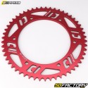 Rear sprocket 53 aluminum teeth 420 Fantic XE, XM... Doppler red