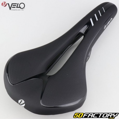 Selle vélo "VTT/route" 276x145 mm Velo Athlete FC noire