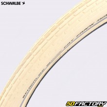 Schwalbe Fat Frank XNUMXxXNUMX (XNUMX-XNUMX) bicycle tire with cream reflective stripes