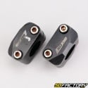 Handlebar risers 22mm to 28mm No End Black