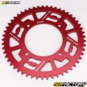 Rear sprocket XNUMX aluminum teeth XNUMX Beta  RR XNUMX Doppler  red