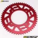 Rear sprocket XNUMX aluminum teeth XNUMX Beta  RR XNUMX Doppler  red