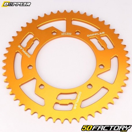 Rear sprocket 53 aluminum teeth 420 Derbi,  Rieju,  Yamaha,  Peugeot... Doppler  or