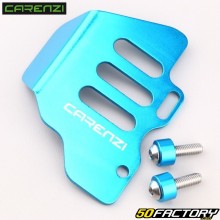 Rear brake master cylinder protection Carenzi Evo blue turquoise