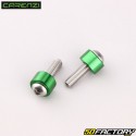 Rear brake master cylinder protection Carenzi Evo green