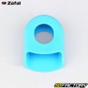 Protections de manivelles vélo Zéfal Crank Armor bleues cyan