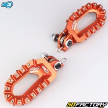 Front footrests KTM Adventure 890 (since 2021), KTM Adventure 790 (since 2019)... S3 Solid oranges