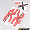 Decoration  kit Peugeot 103 RCX  X  Race black and red