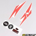 Decoration  kit Peugeot 103 RCX  X  Race black and red