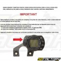 Tachometer Derbi DRD Racing (2004 - 2010), DRD Pro, Aprilia SX RX 50 (2006 - 2010) ...