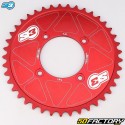 Rear sprocket 41 aluminum teeth 520 Gas Gas,  Beta,  Sherco... S3 Laser Fim red