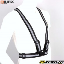 Lynx Black Reflective Safety Harness