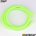 Mangueira de combustível Ø5x9 mm TNT Tuning verde fluorescente (1 metro)