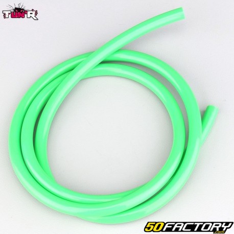 Mangueira de combustível Ø5x8 mm Tun&#39;R verde fluorescente (1 metro)