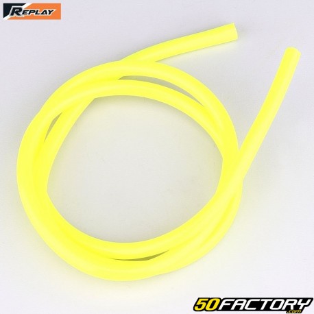 Mangueira de combustível Ø5x8 mm Replay amarelo fluorescente (1 metro)