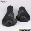 Lock-On Velo Ergogel D3 Black and Grey Ergonomic Bicycle Grips 140/92 mm